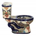 Mexican Talavera Toilet Apaseo